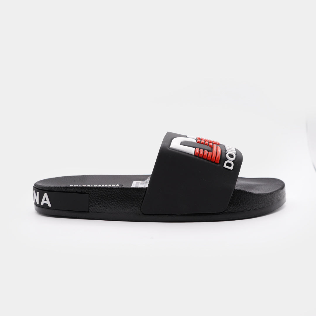 d&g logo embellished premium quality medicated soft slipper