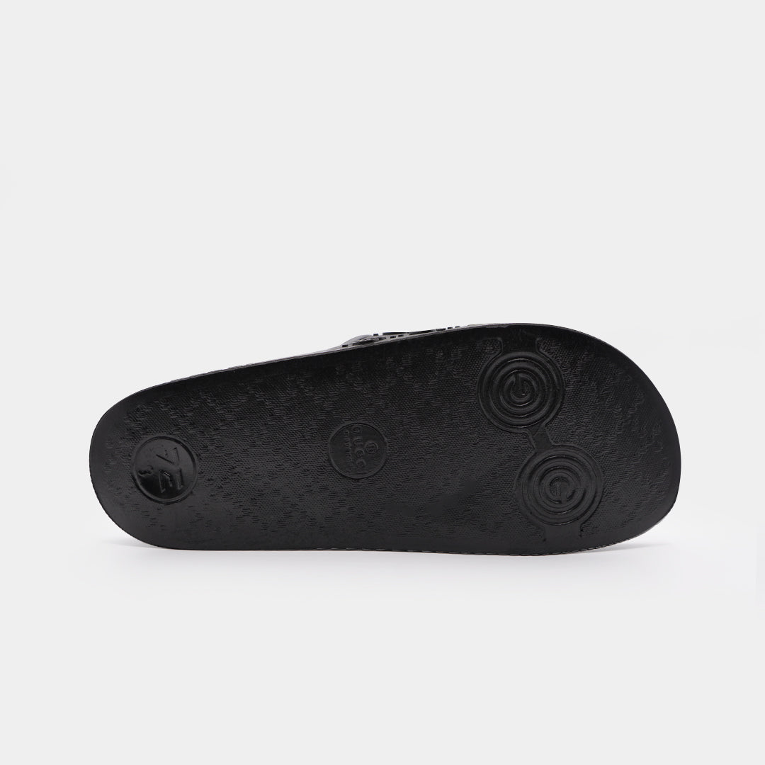 gucci all over logo embellished premium quality medicated soft slipper