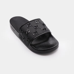 gucci all over logo embellished premium quality medicated soft slipper
