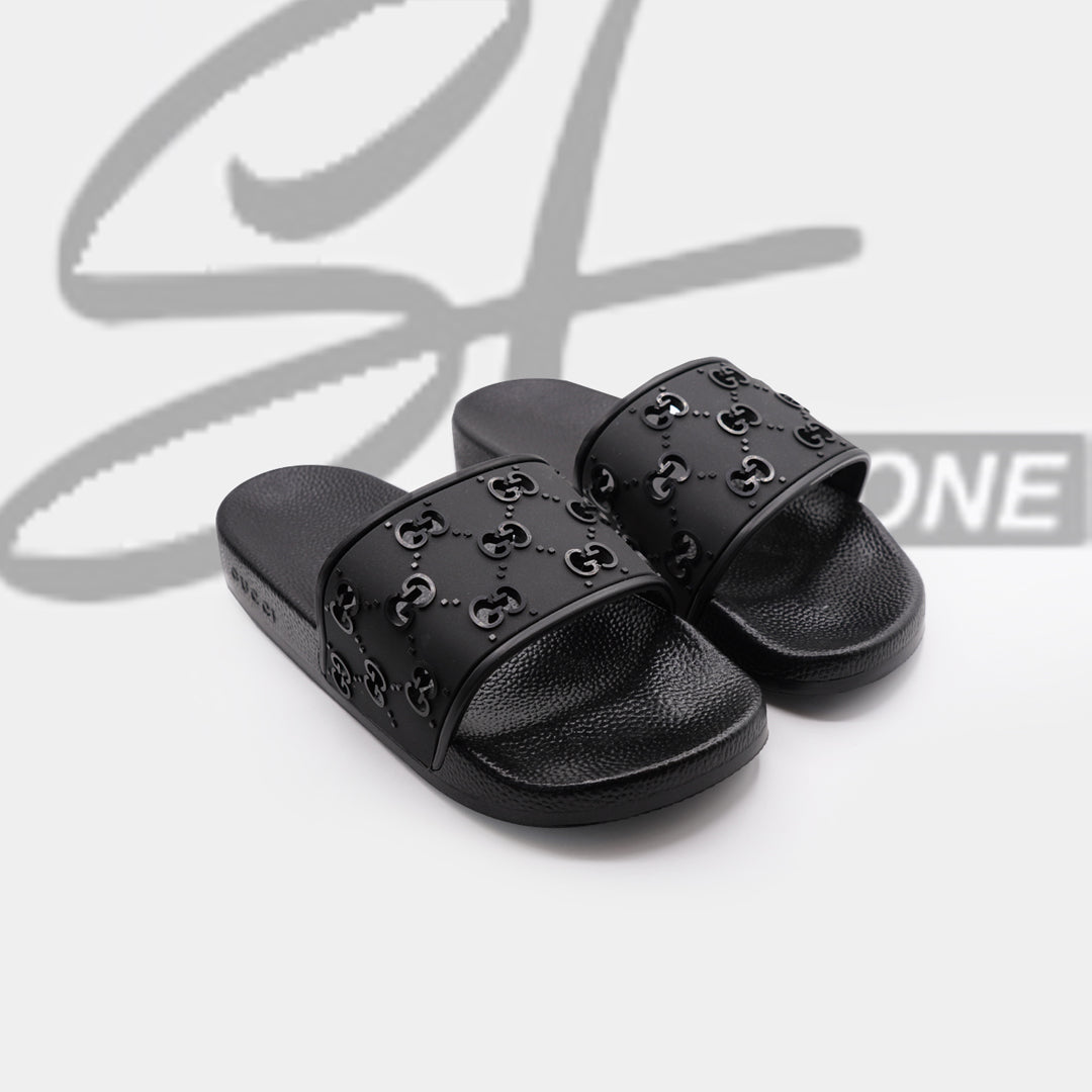 gucci all over logo embellished premium quality medicated soft slipper