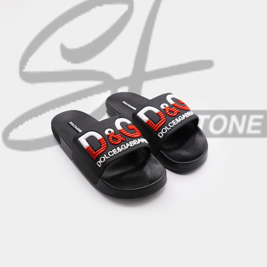 d&g logo embellished premium quality medicated soft slipper