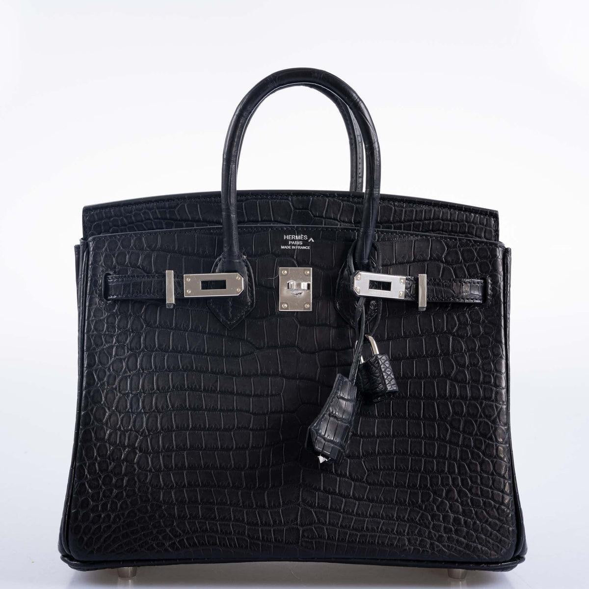hermès birkin midnight black exotic crocodile leather bag hermès birkin midnight black exotic crocodile leather bag
