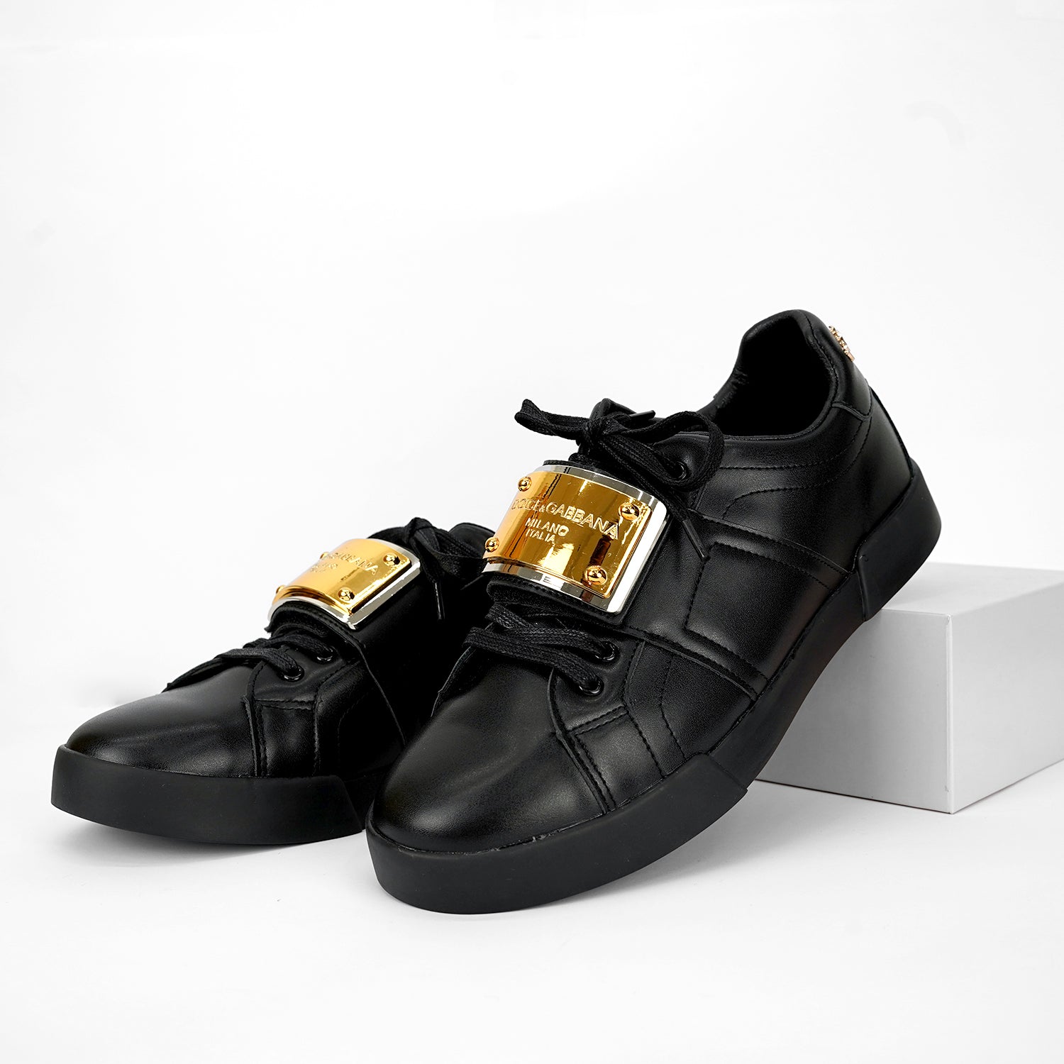 dolce & gabbana premium sneakers black