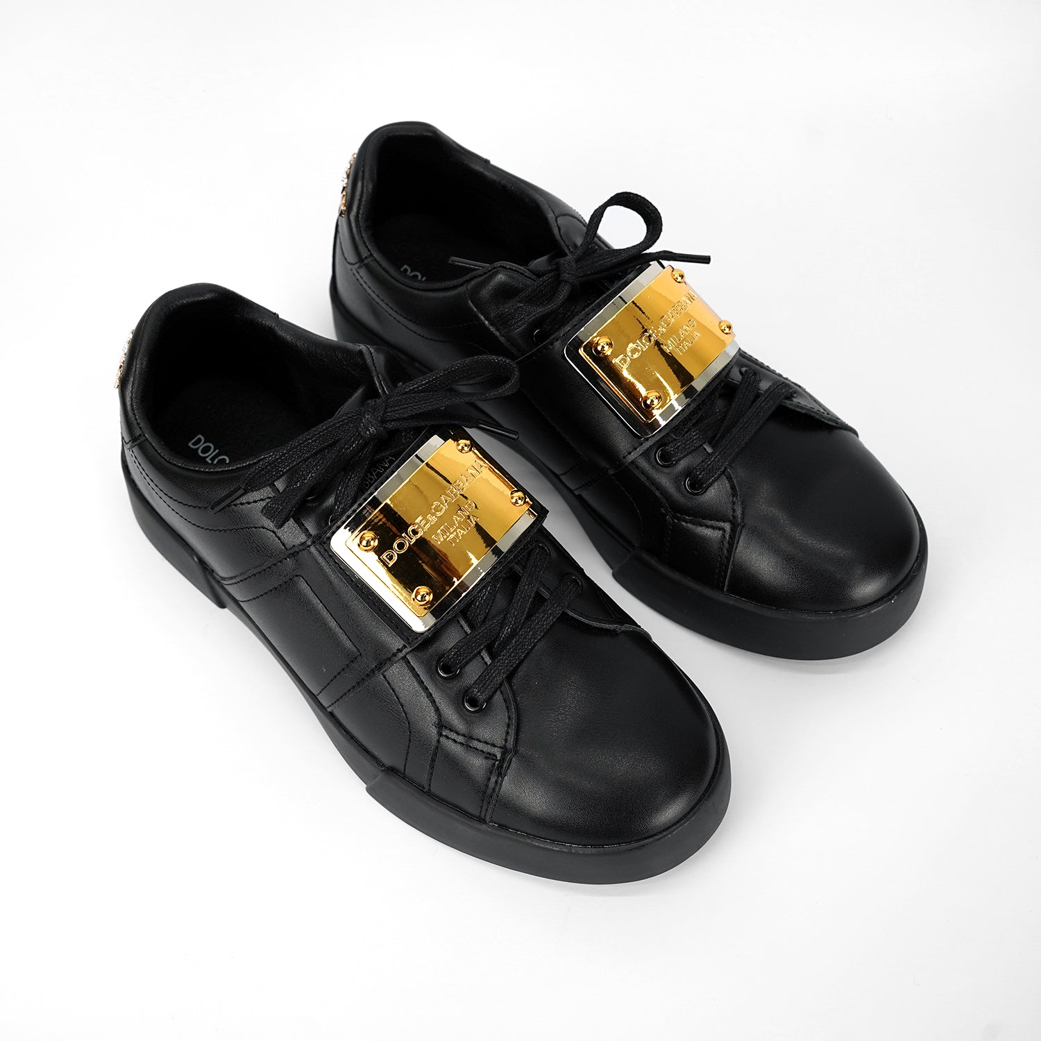 dolce & gabbana premium sneakers black