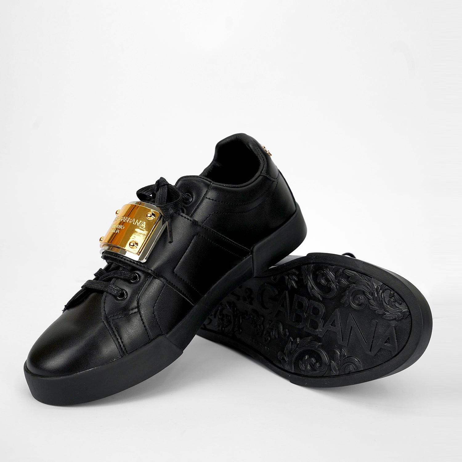 dolce & gabbana premium sneakers black