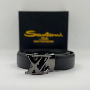 LV-Inspired Men’s Leather Belt – Premium Designer Style