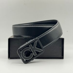 Premium Black Leather Automatic Belt