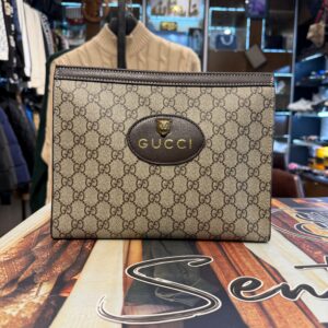 Luxury Men's Signature Monogram Clutch