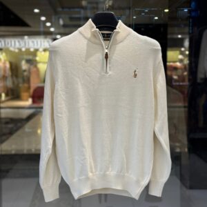 Luxury Men's Half-Zip Pullover Sweater