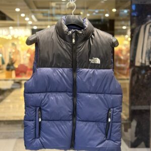 The North Face Men’s Puffer Sleeveless Jacket | Blue & Black Winter