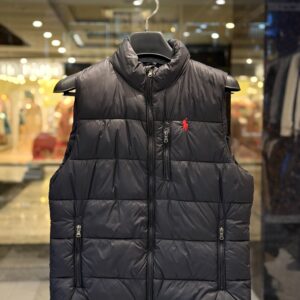 Polo Ralph Lauren Half Sleeve Black Zip Jacket for Men – Premium Casual Wear