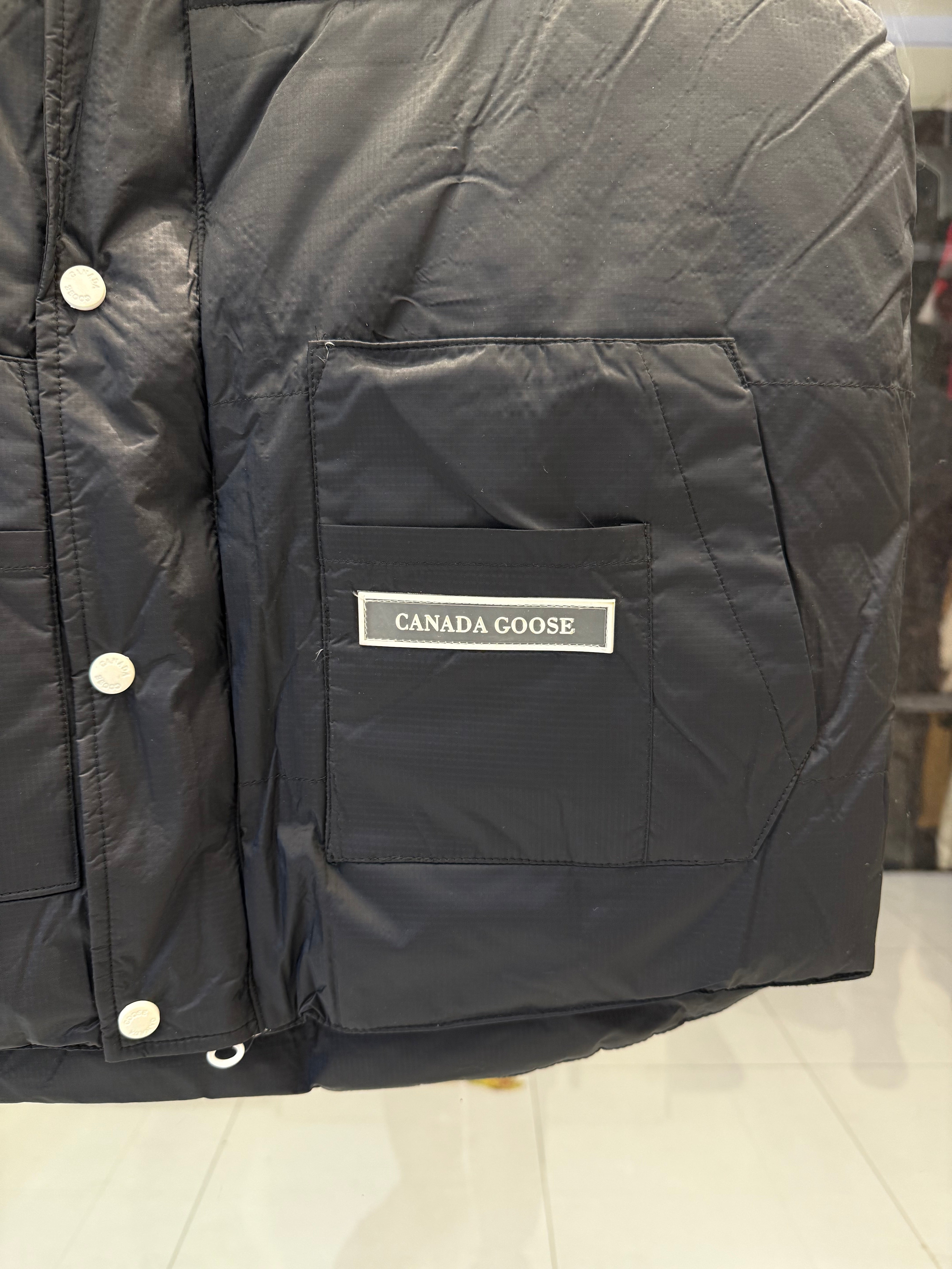 Premium Canada Goose Black Puffer Vest - Image 6