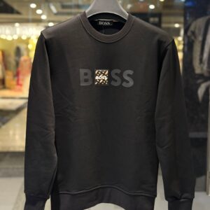 boss inspired premium black sweatshirt