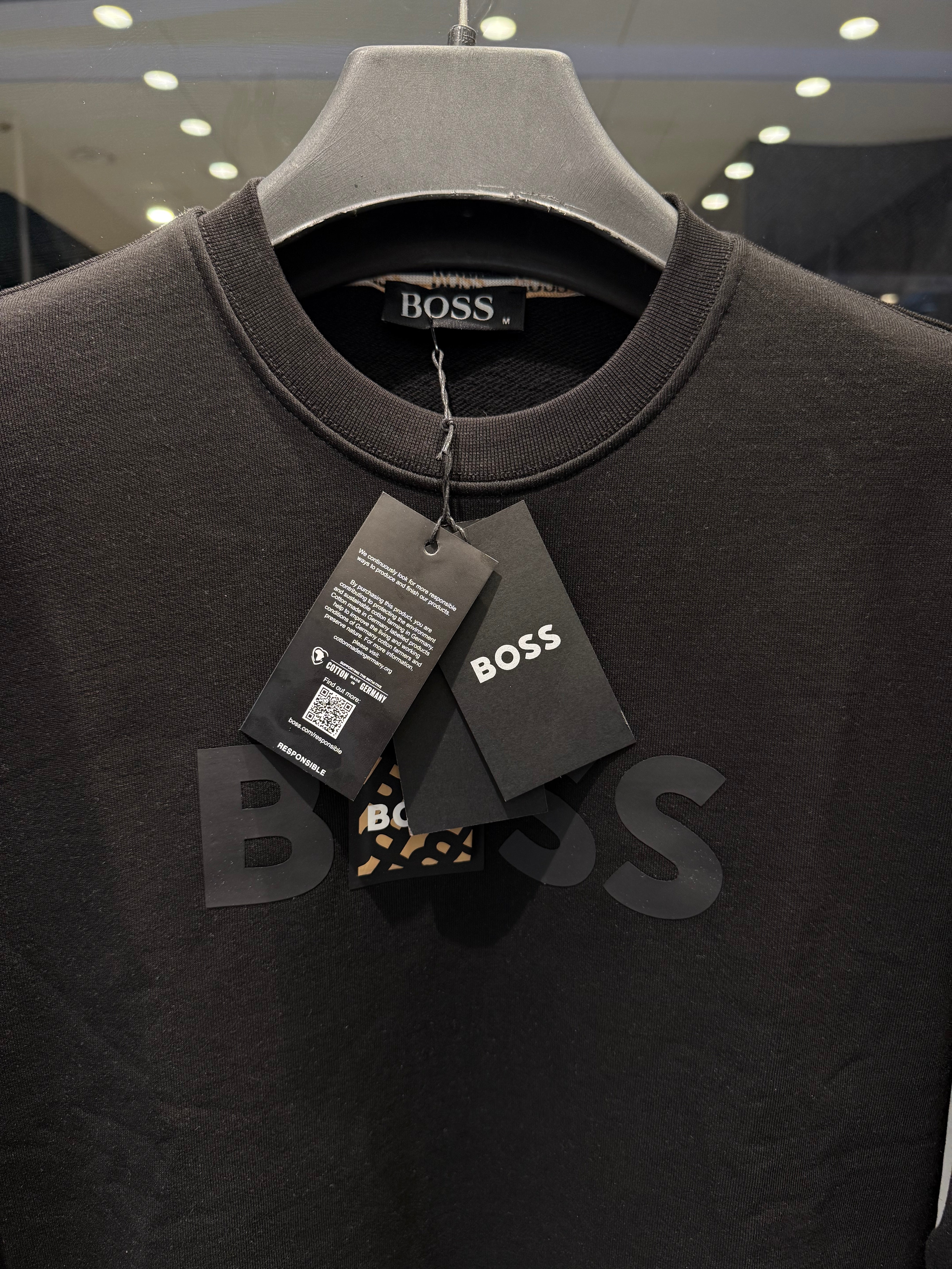 boss inspired premium black sweatshirt boss inspired premium black sweatshirt