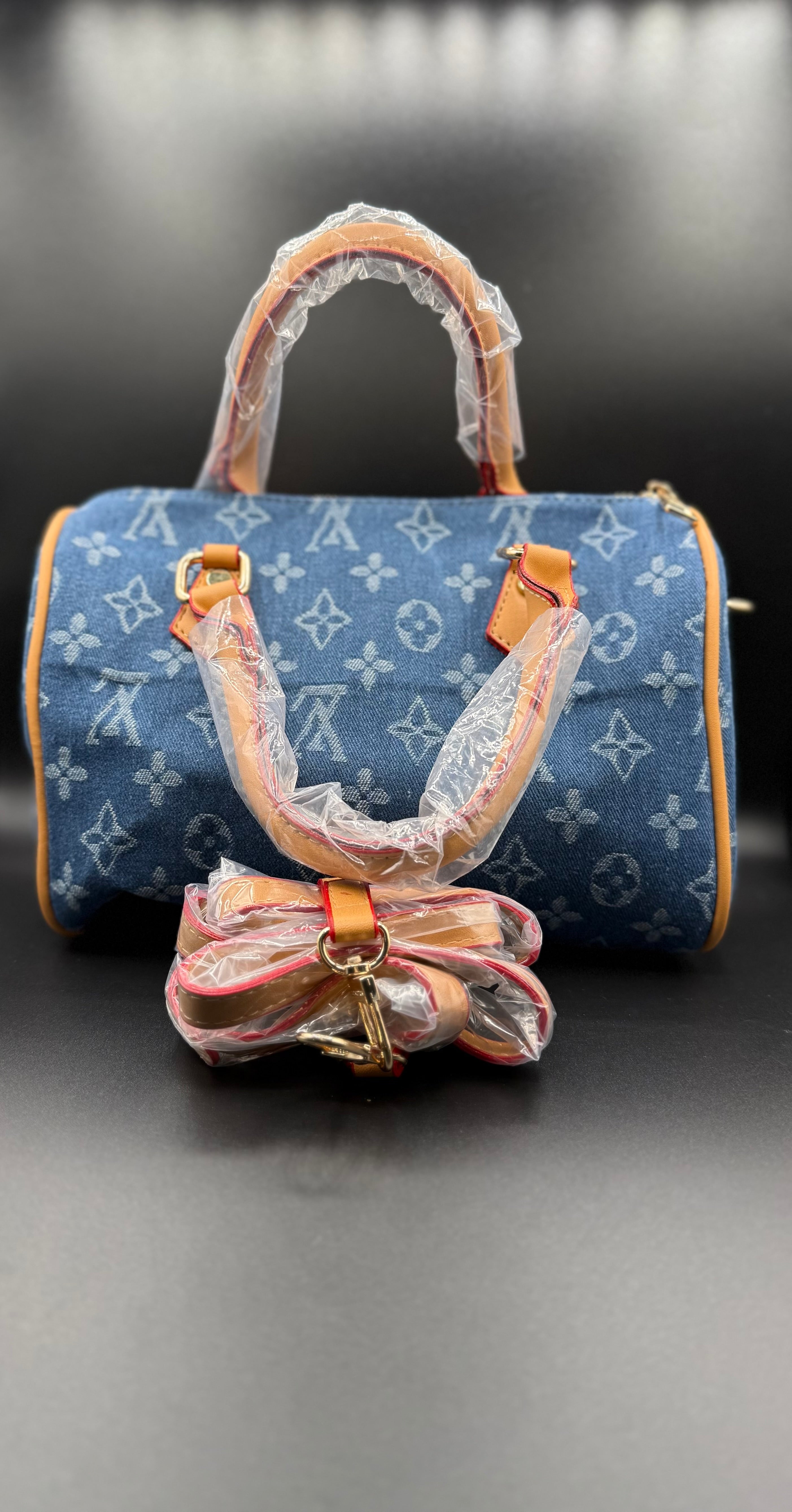 LV-Inspired Monogram Speedy Bandoulière Premium Satchel Bag - Image 5