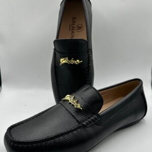 balmain paris inspired men’s luxury loafers
