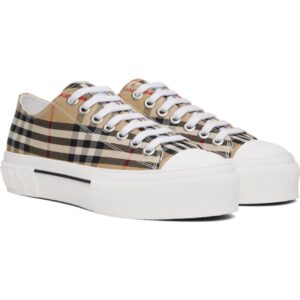 burberry premium white sneakers