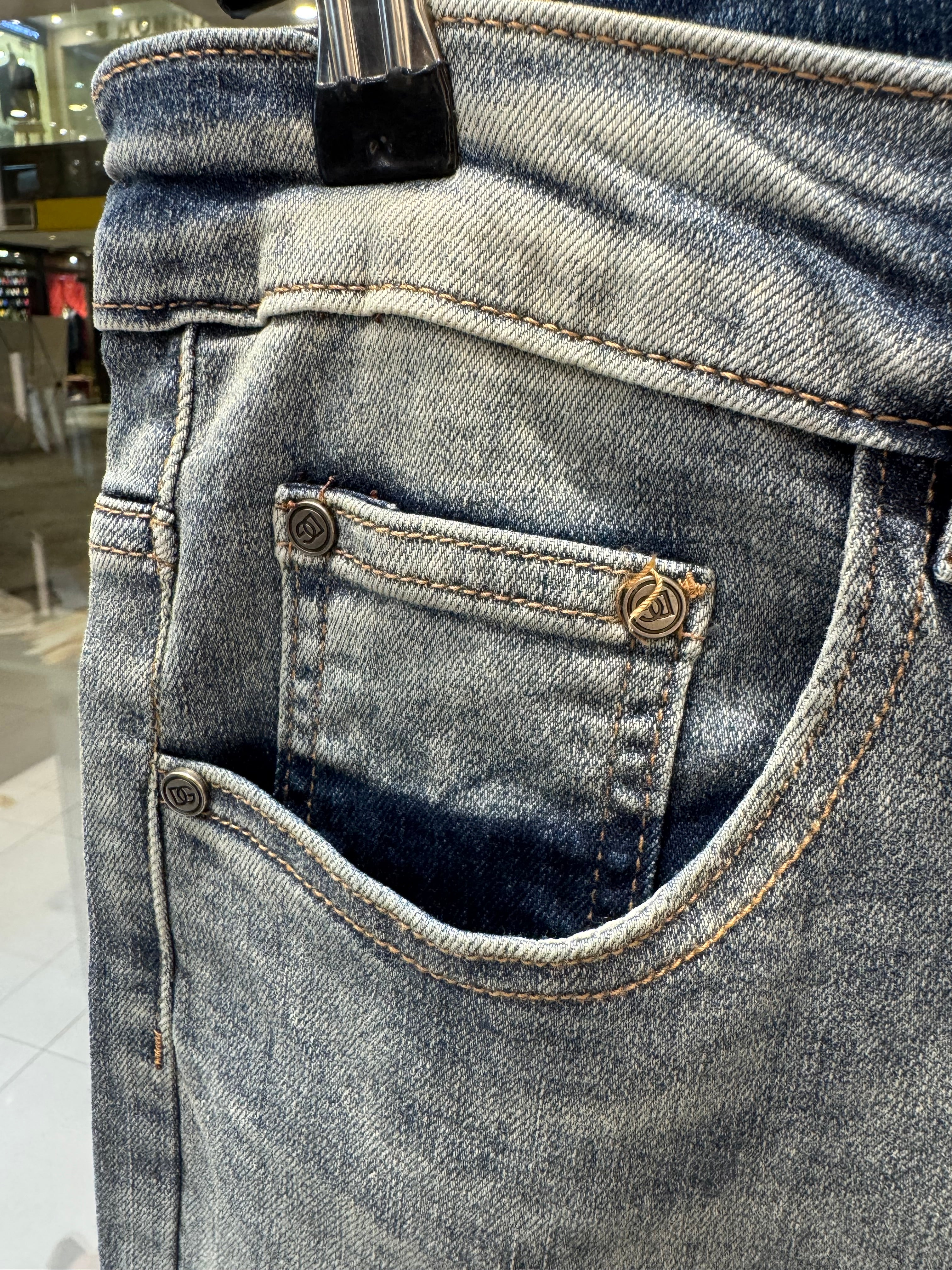 light blue jeans – inspired by dolce & gabbana | designer denim | sintone
