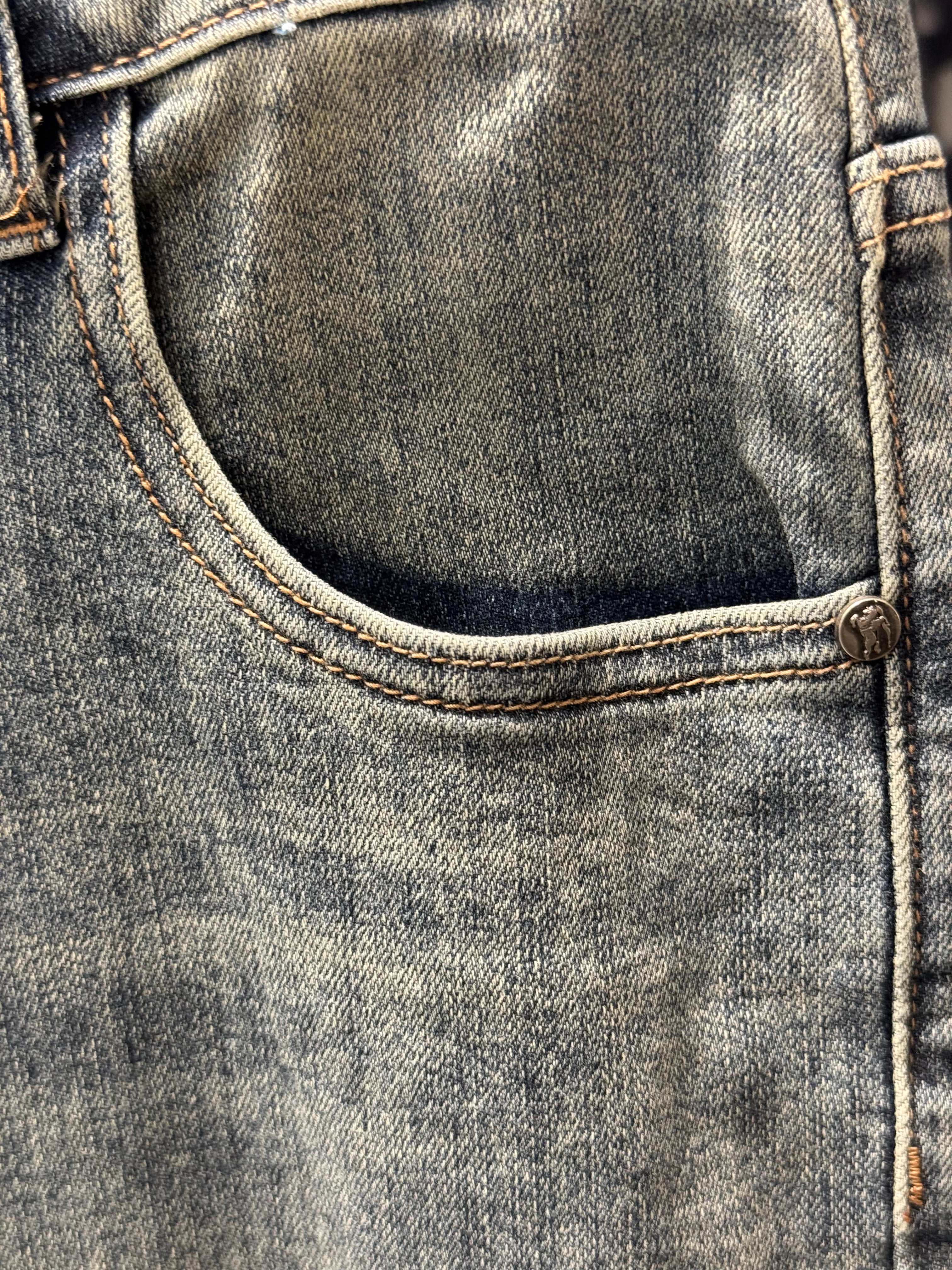 burberry inspired grey faded denim jeans – premium slim fit | sintone