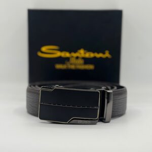 hugo boss inspired men’s leather belt – premium designer edition