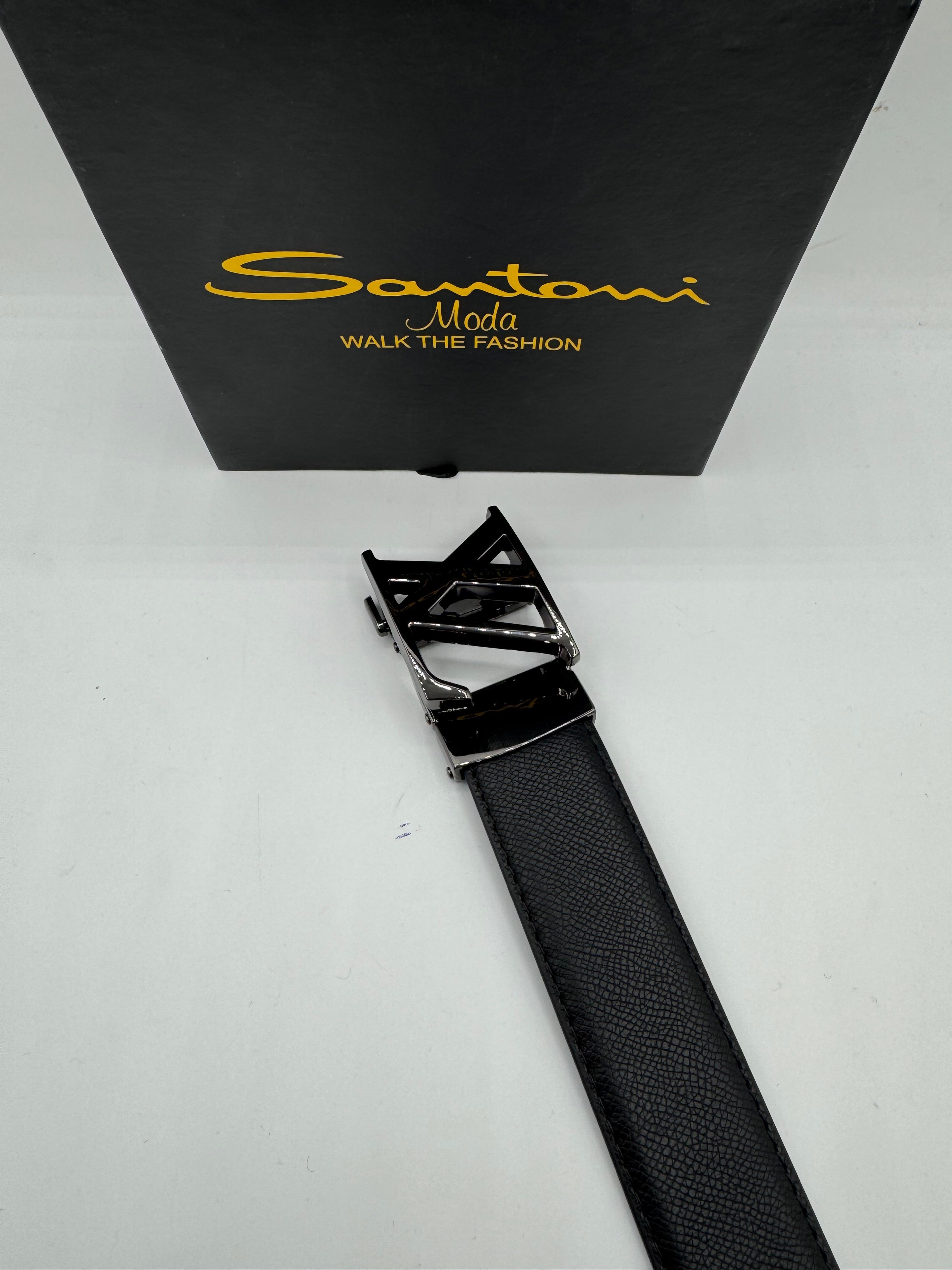 LV-Inspired Men’s Leather Belt – Premium Designer Style - Image 2