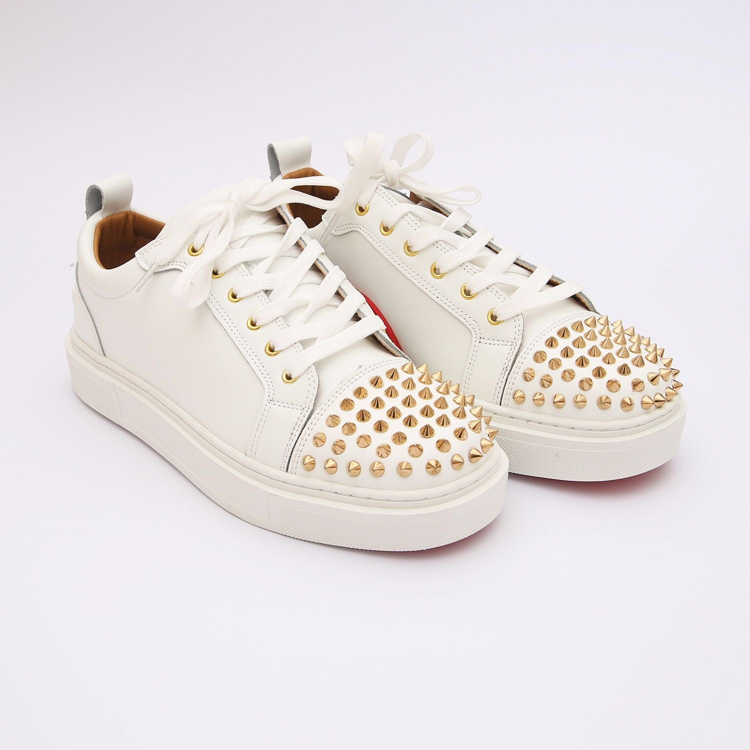 christian louboutin premium white sneakers christian louboutin premium white sneakers