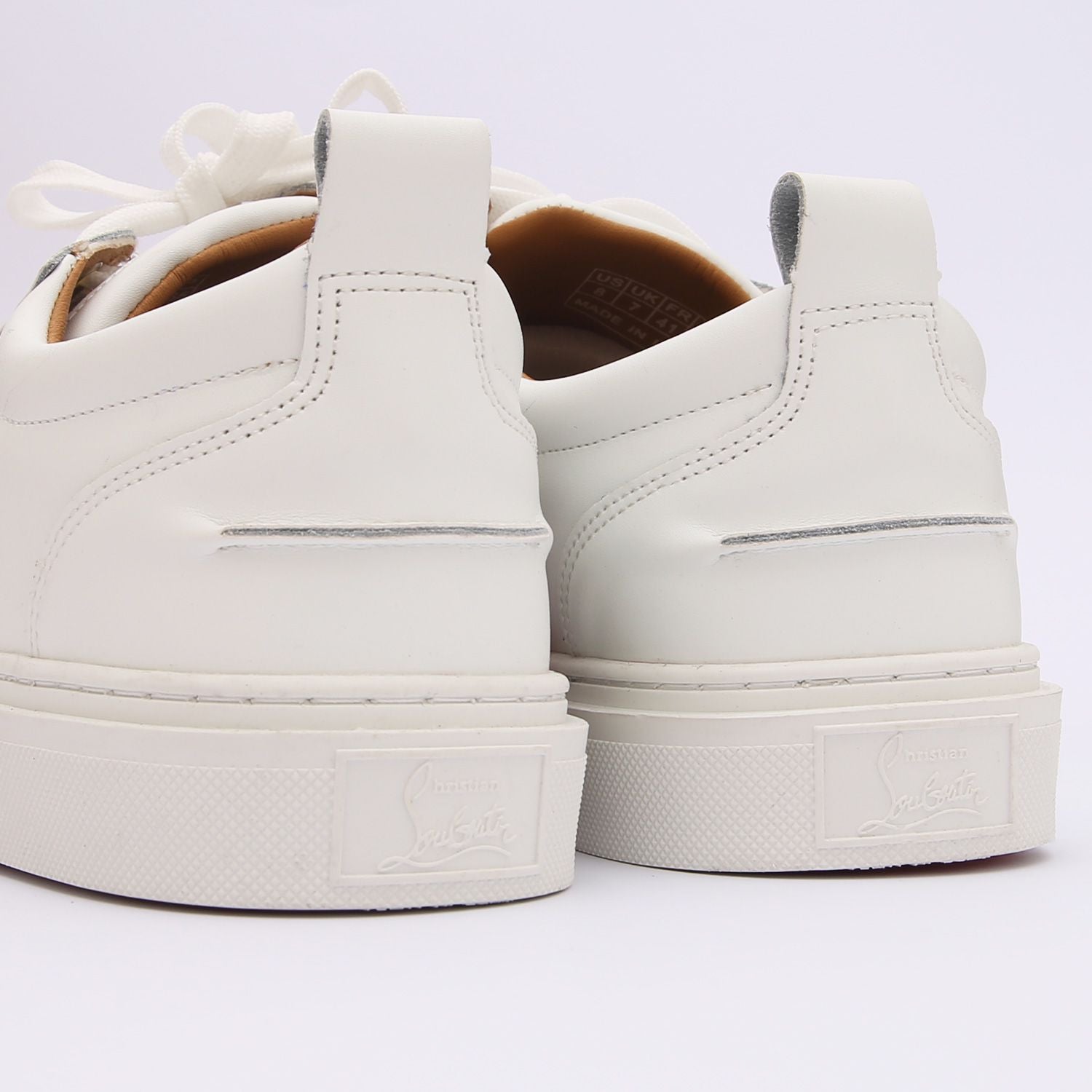 christian louboutin premium white sneakers christian louboutin premium white sneakers