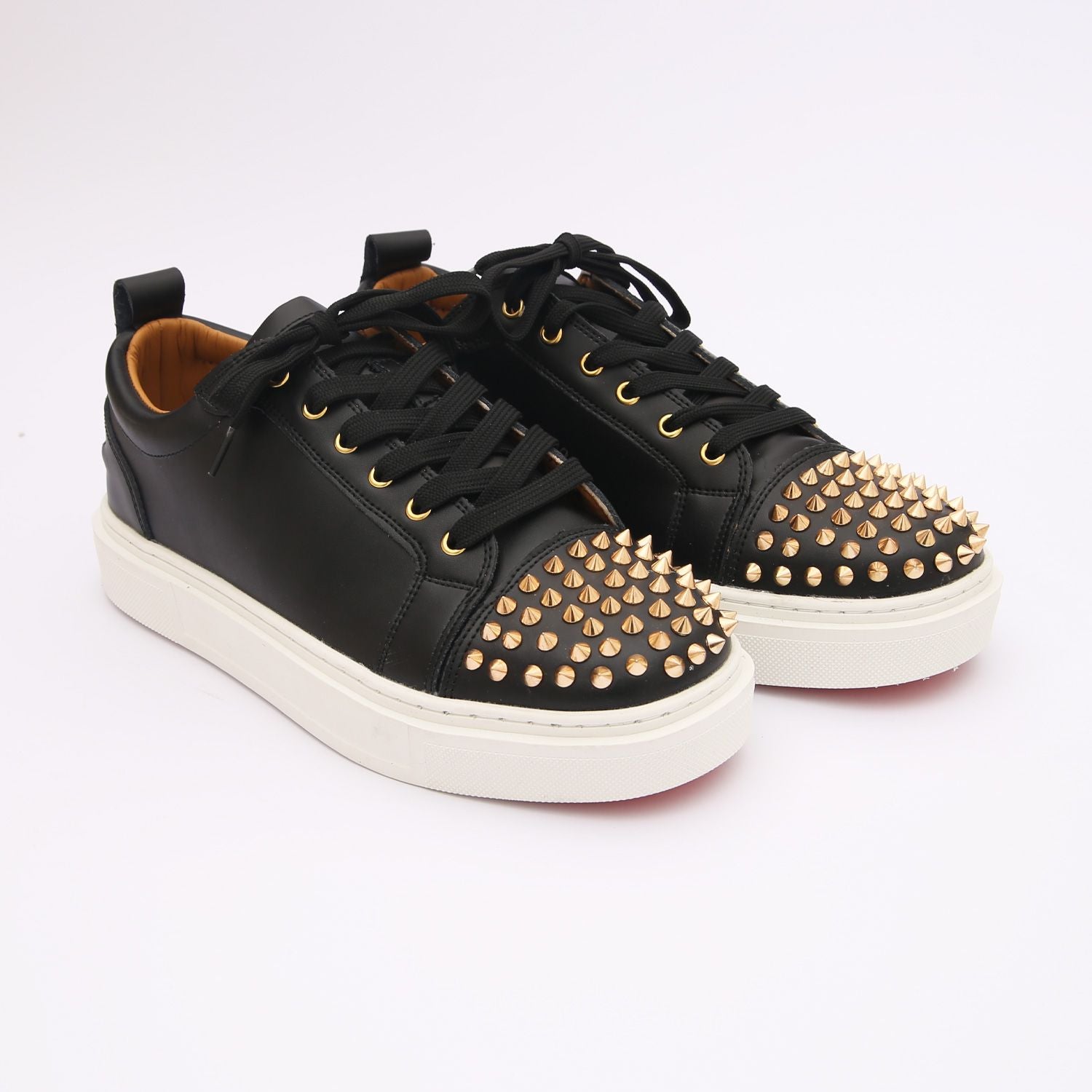 christian louboutin premium black sneakers christian louboutin premium black sneakers