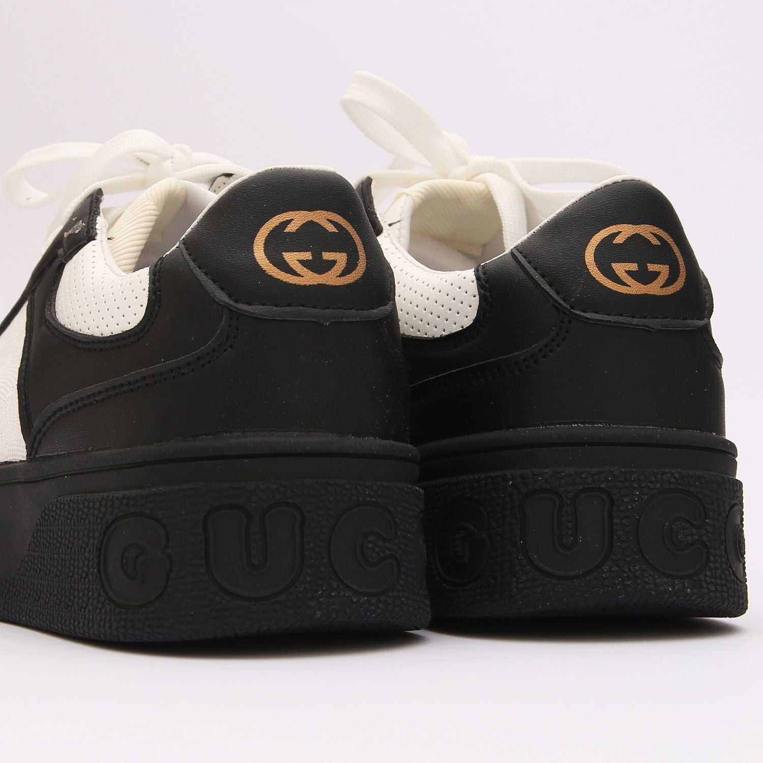 gucci premium black and white sneakers gucci premium black and white sneakers