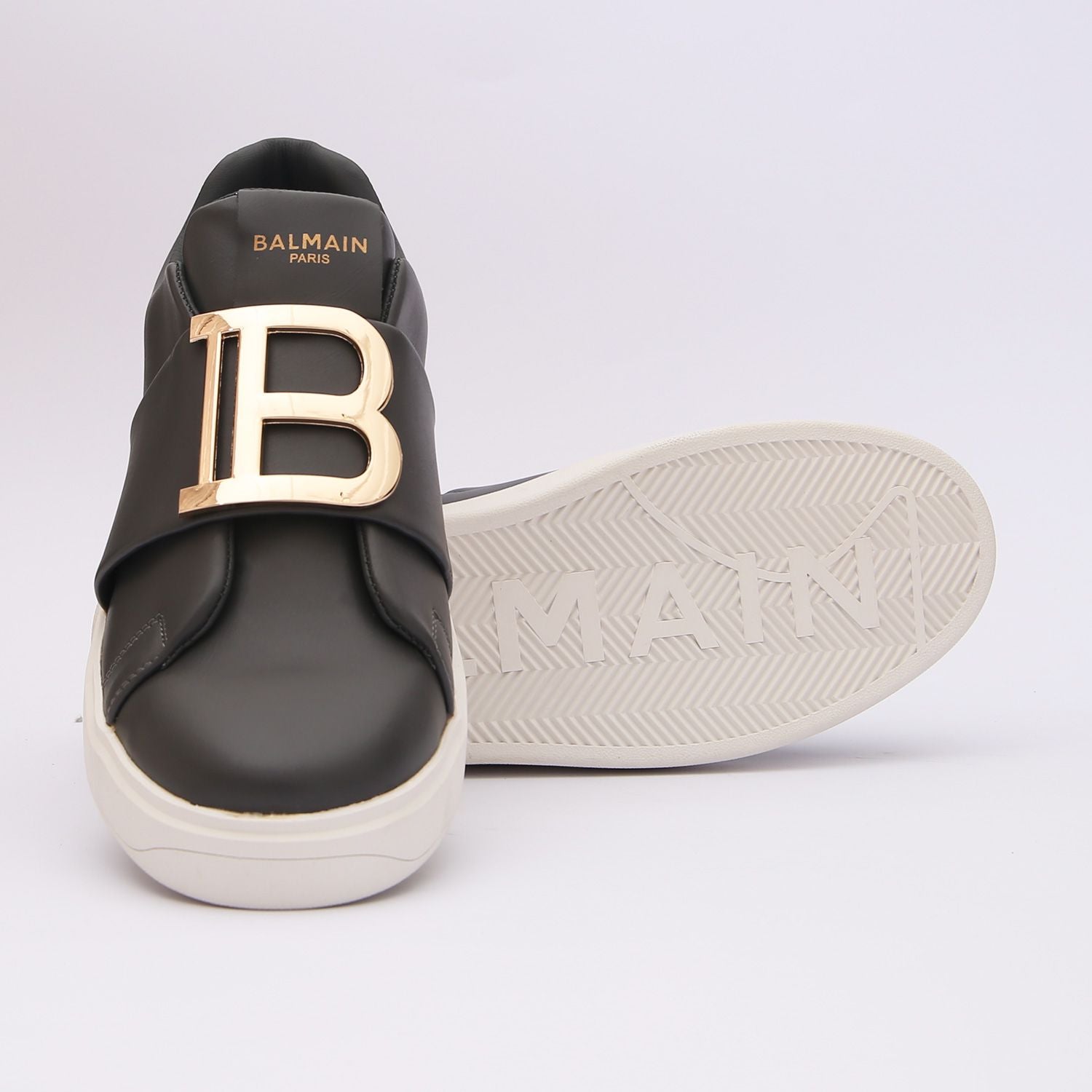 balmain premium gray sneakers