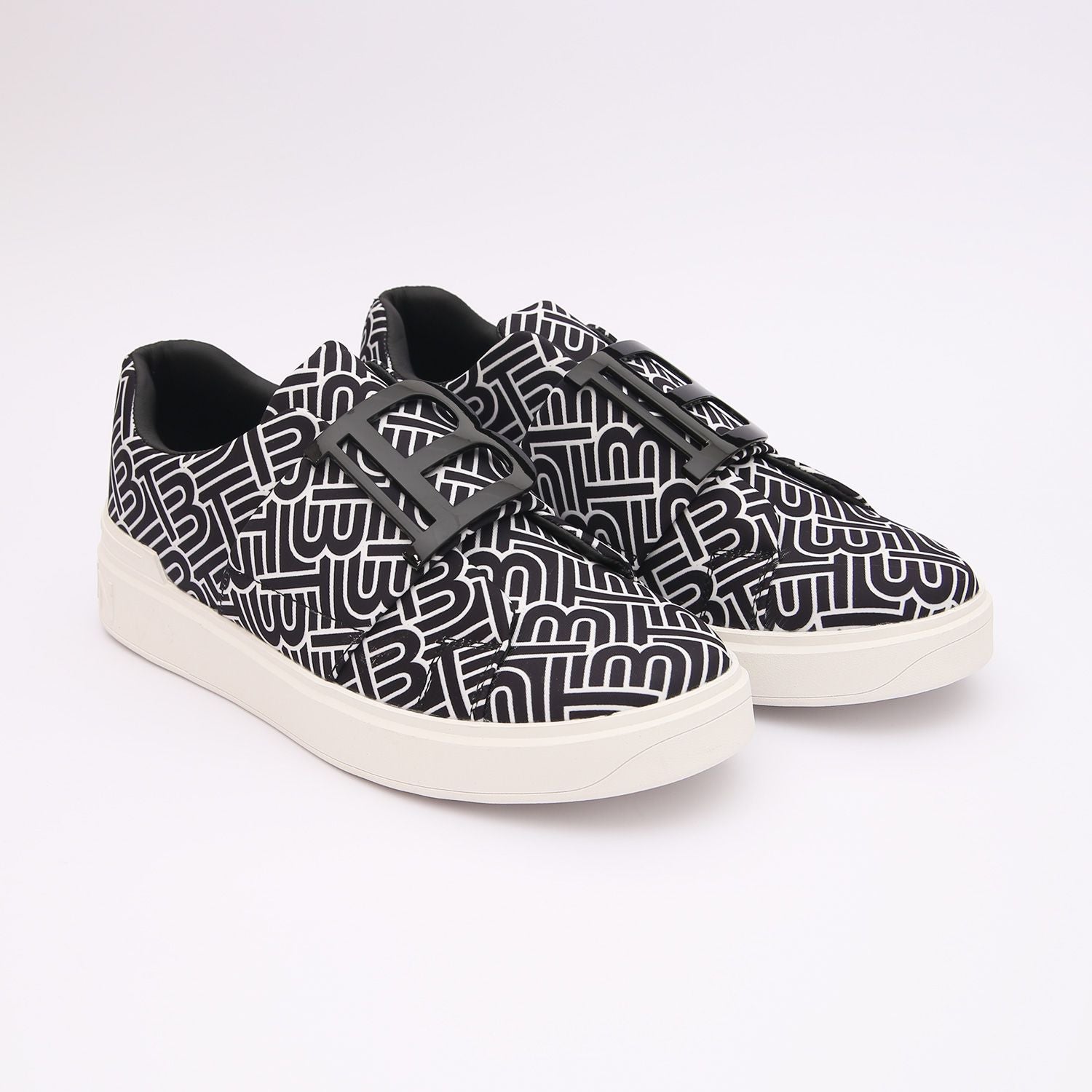 balmain premium black and white sneakers balmain premium black and white sneakers