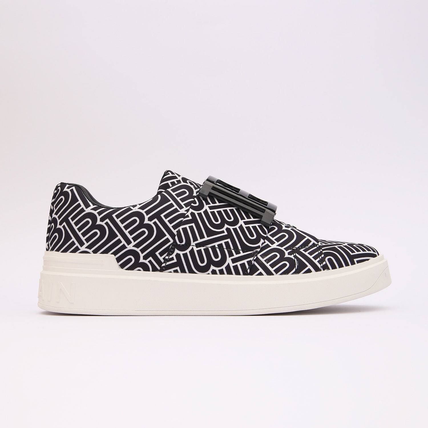 balmain premium black and white sneakers balmain premium black and white sneakers