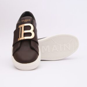 balmain premium brown sneakers