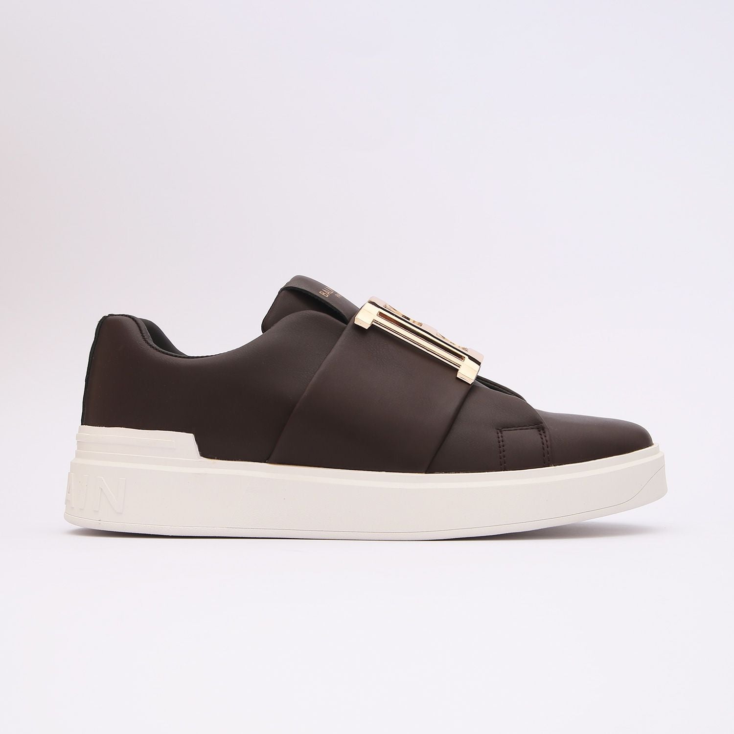 balmain premium brown sneakers