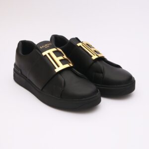 balmain premium black sneakers