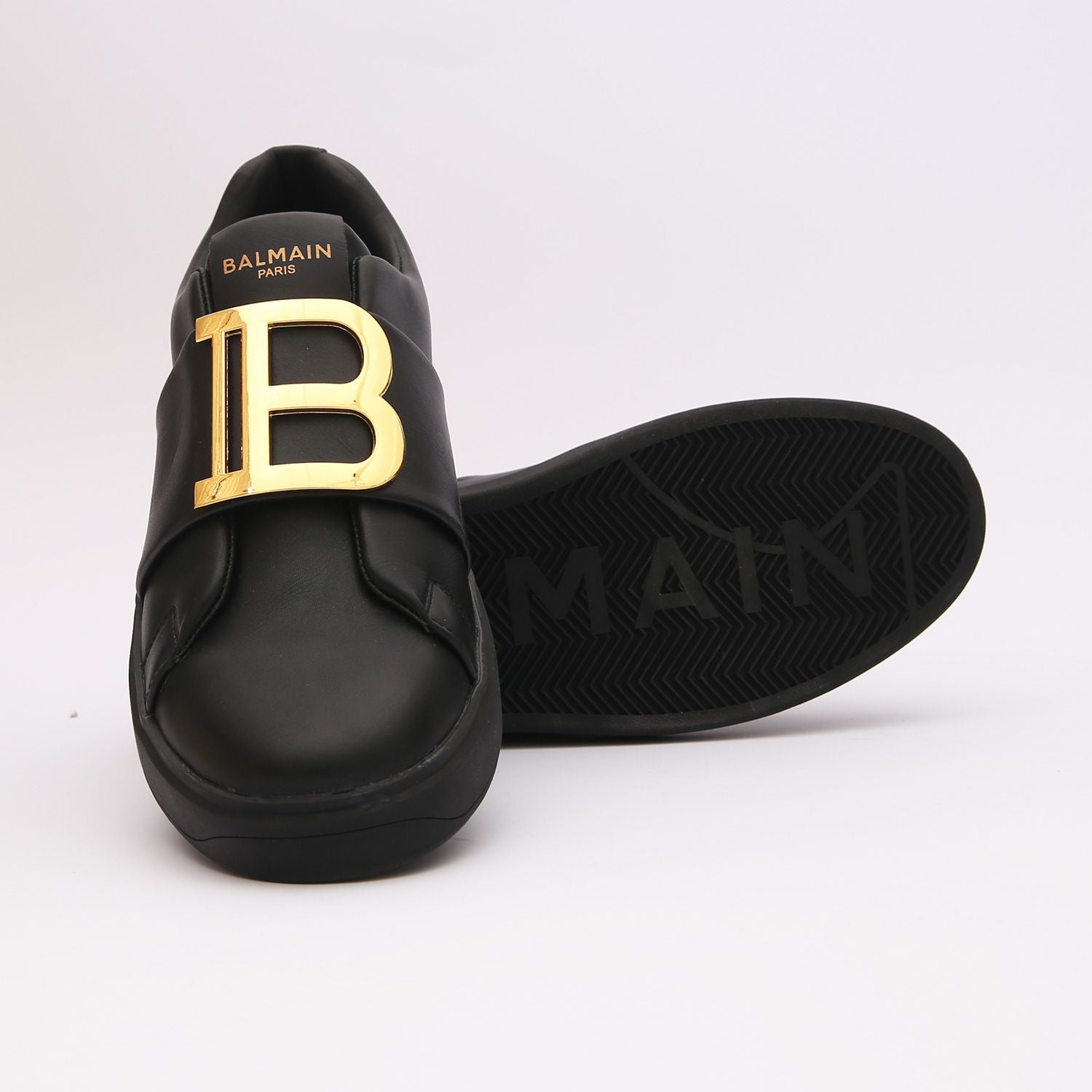 balmain premium black sneakers