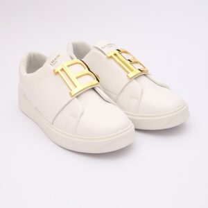 balmain premium white sneakers