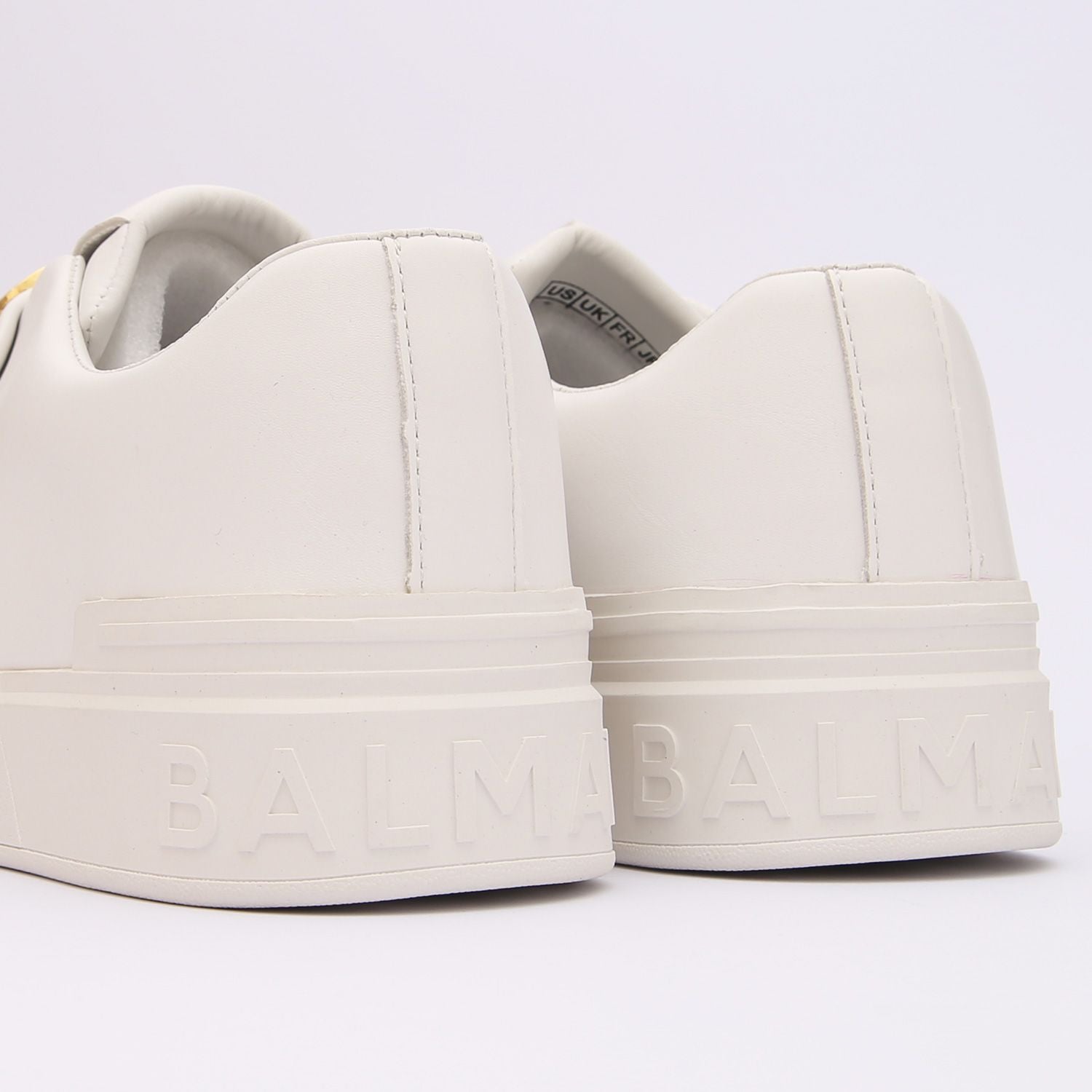 balmain premium white sneakers