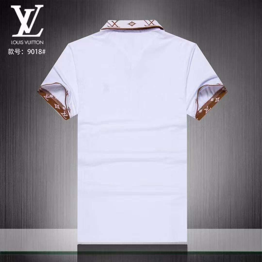 LV Men Polo Shirt With logo - Image 6