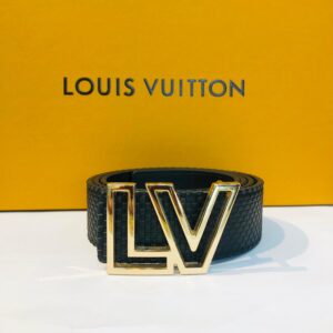 LV Genuine Buffalo Leather Belt