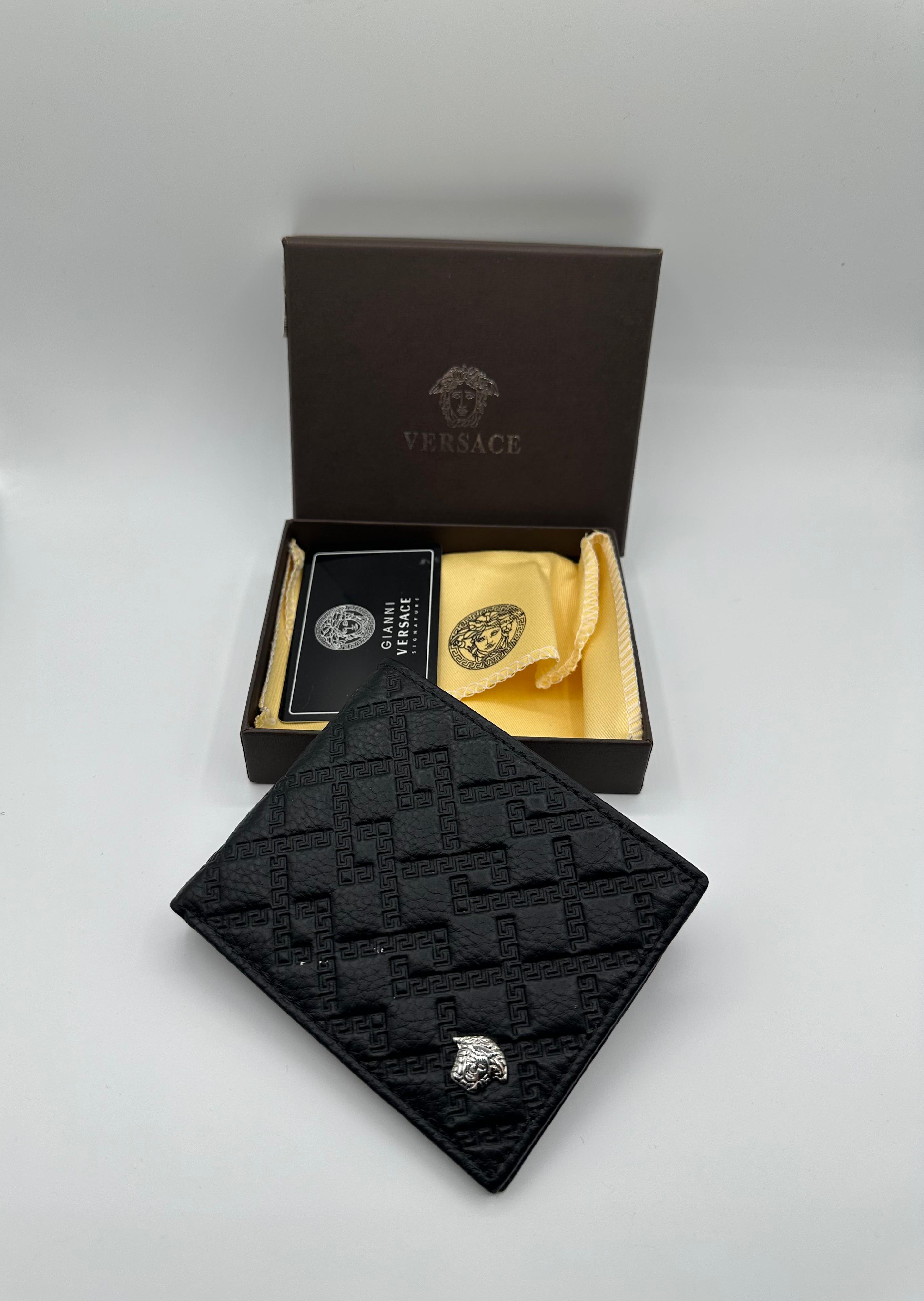 Versace Premium Black Wallet