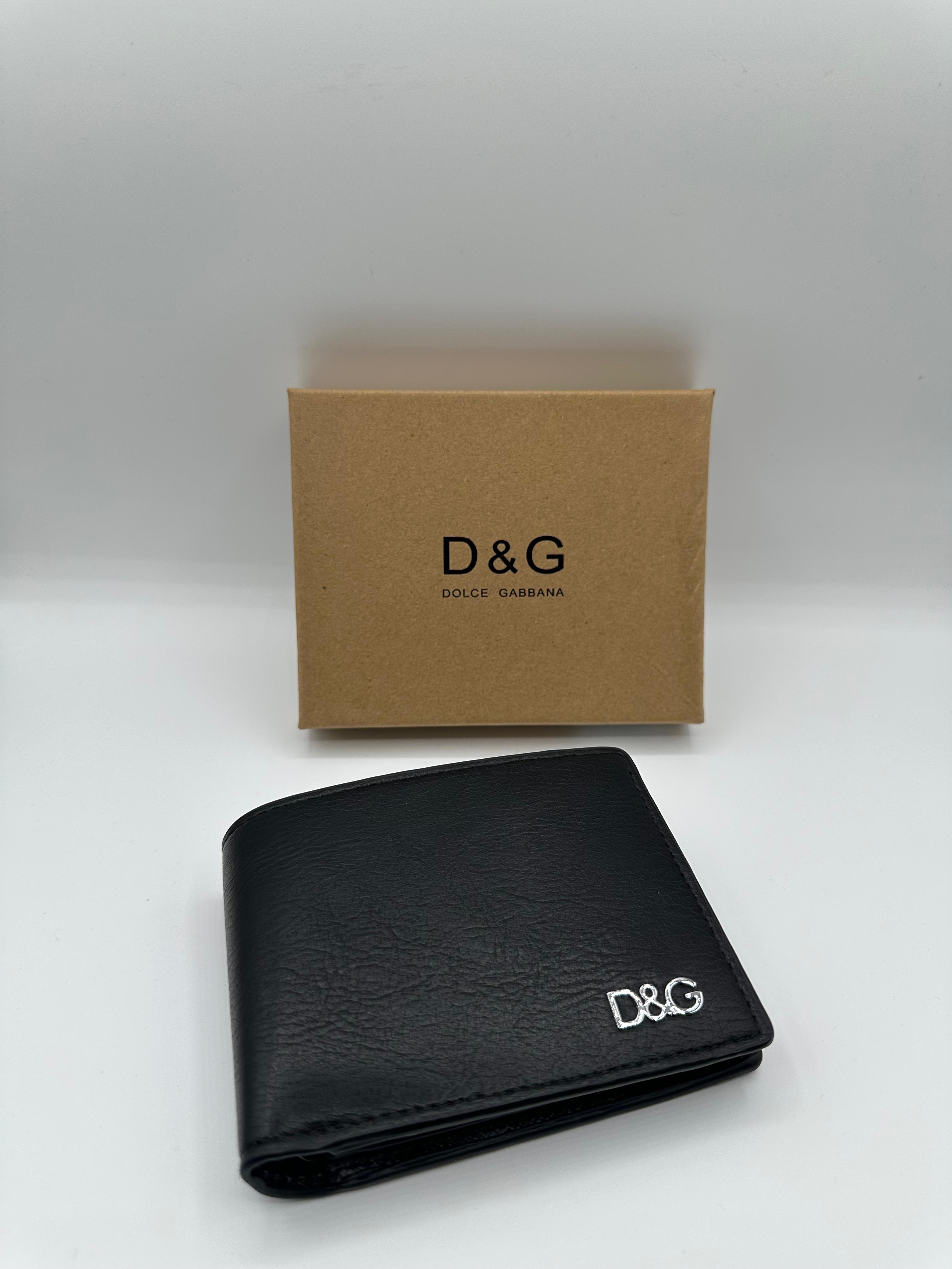 d&g premium black wallet