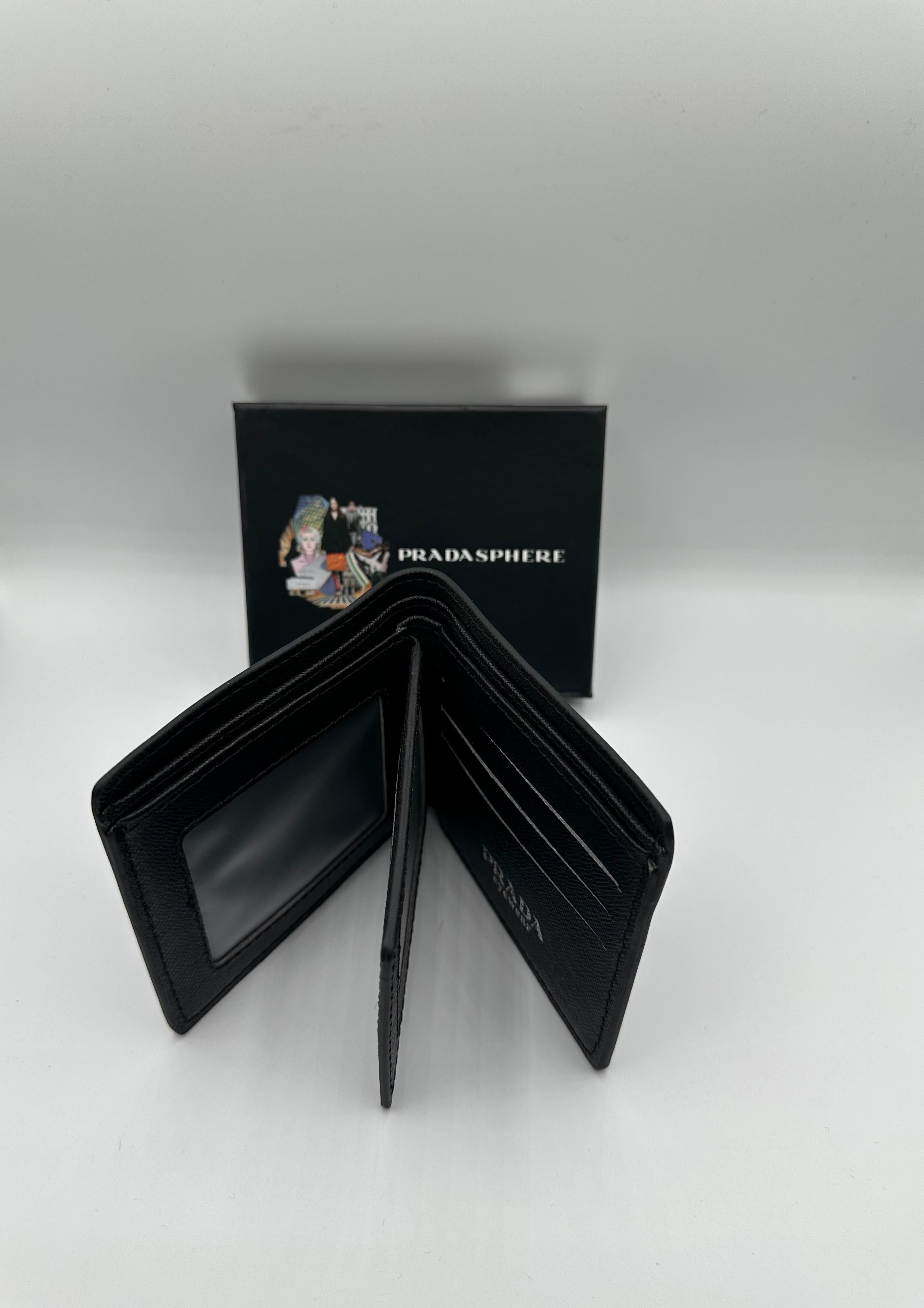 Prada Premium Black Wallet - Image 3