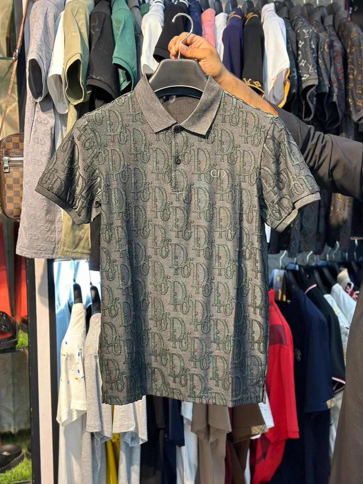 dior all over printed men polo shirt with logo dior all over printed men polo shirt with logo