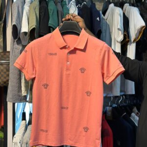 Versace All-Over Printed Men Polo Shirt