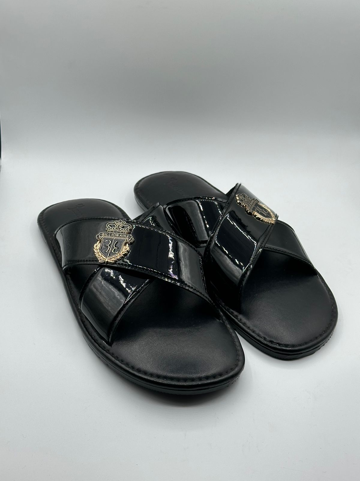 billionaire premium slipper with logo