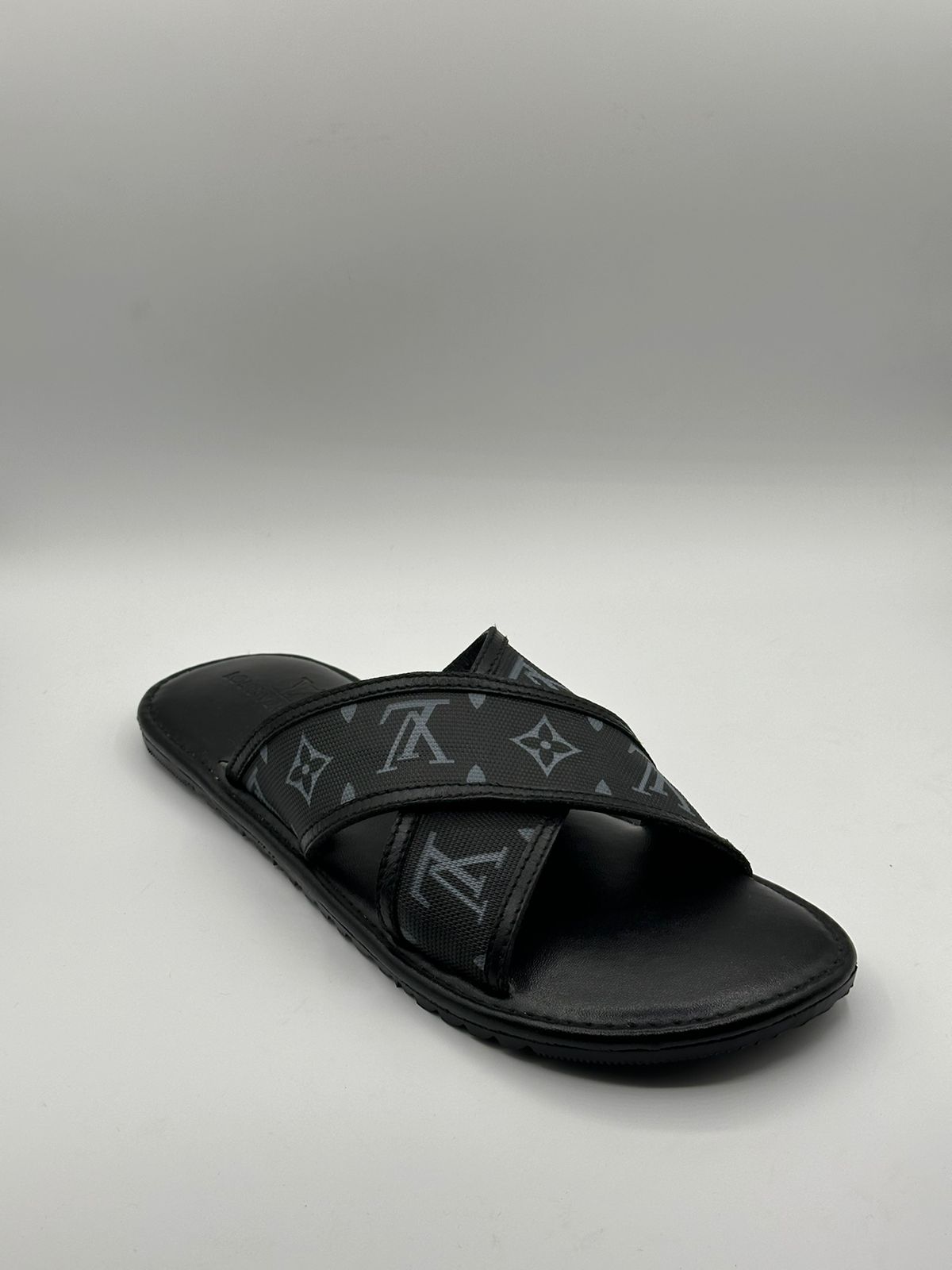 louis vuitton premium printed slipper