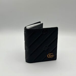 gucci premium black wallet