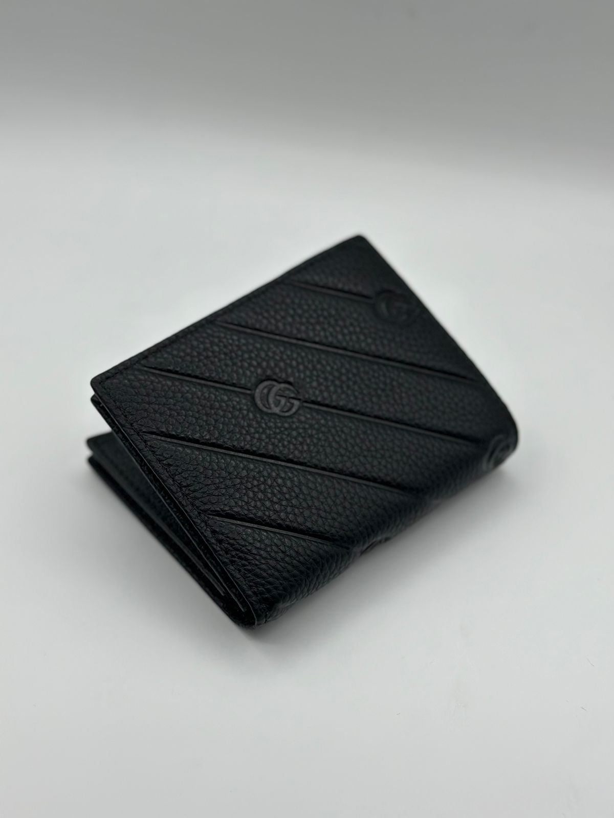 gucci premium black wallet