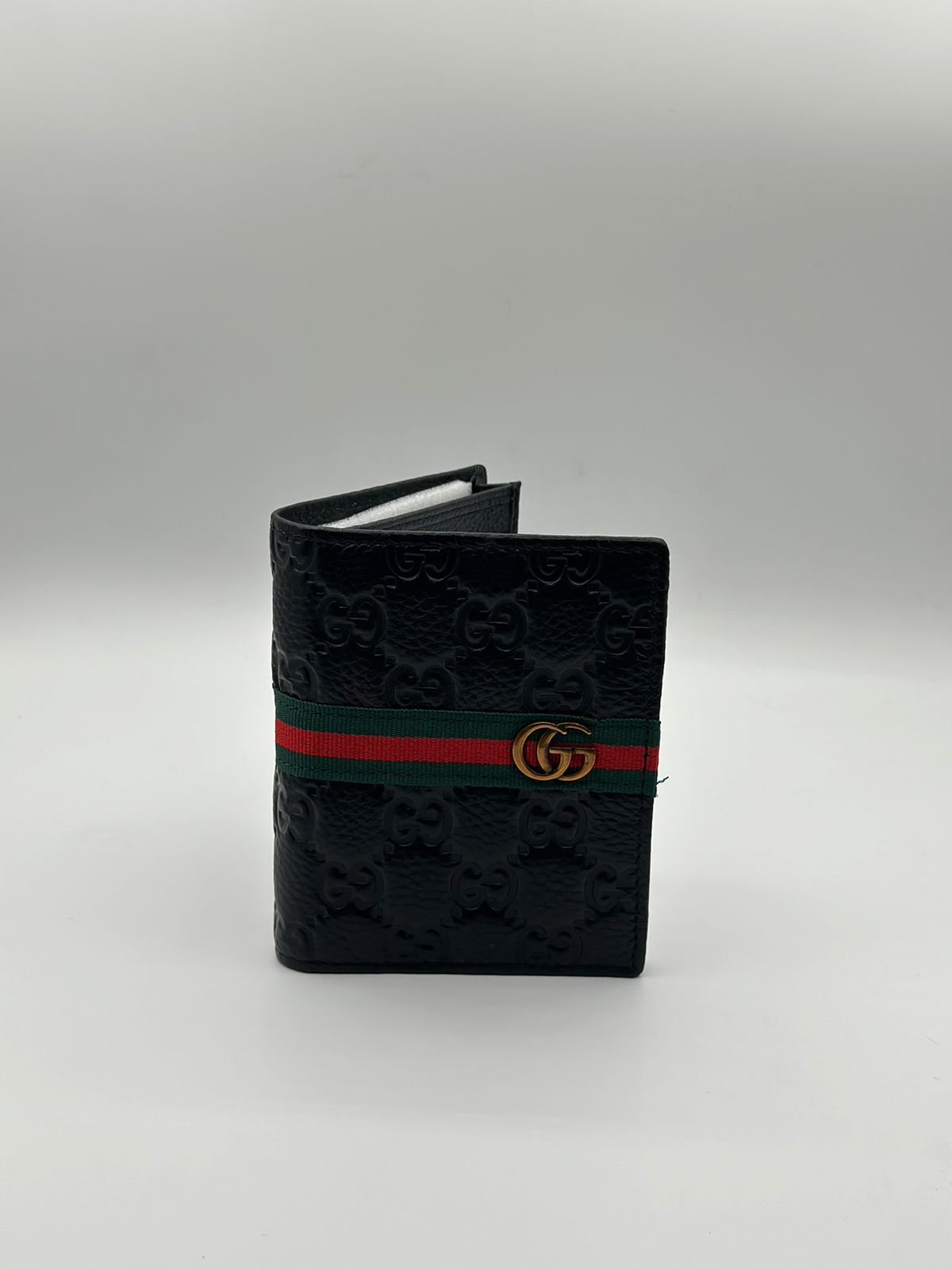 gucci premium black wallet